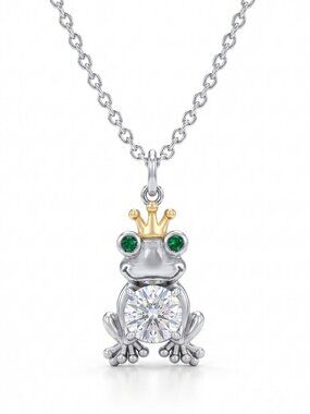 Frog Prince Necklace,  Charmed Aroma Fairy Tale Collection